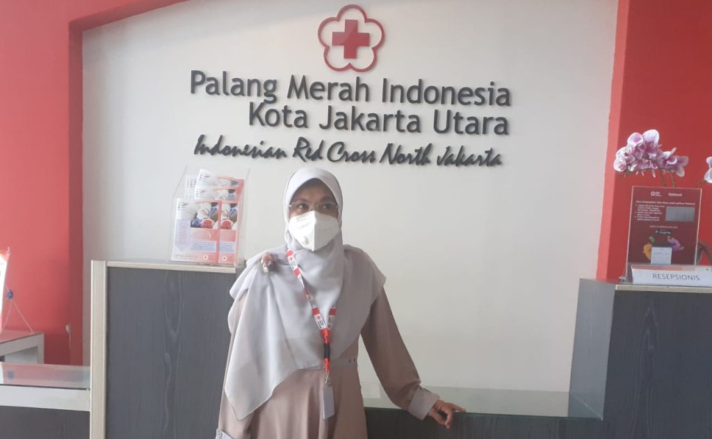 Kepala Unit Donor Darah PMI Jakarta Utara, dr. Ulfah Suryani, M.Biomed