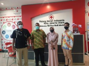 Kunjungan Perkatri ke PMI Jakut