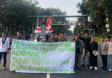 Terus Suarakan Solidaritas Rakyat Pulau Rempang Kader HMI Cabang Jaktim akan Gelar Aksi Lanjutan 