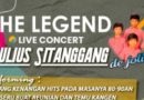 Konser The Legend Julius Sitanggang Akan Digelar Di Jakarta